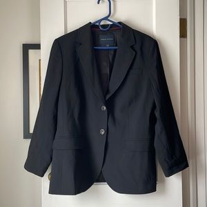 Banana Republic Black Wool Blazer circa 2008
